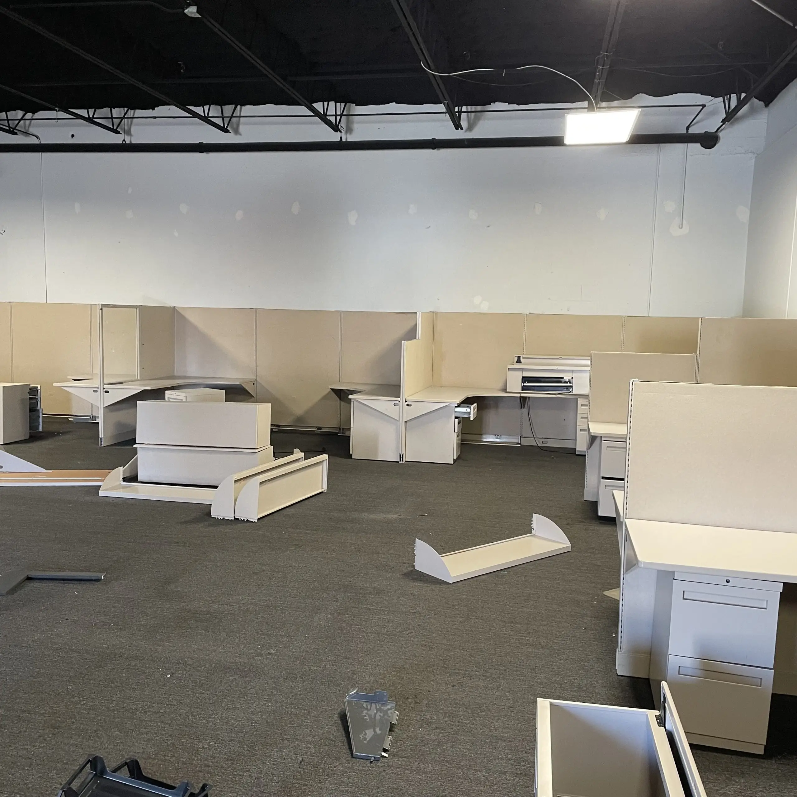 Office Cleanout Before